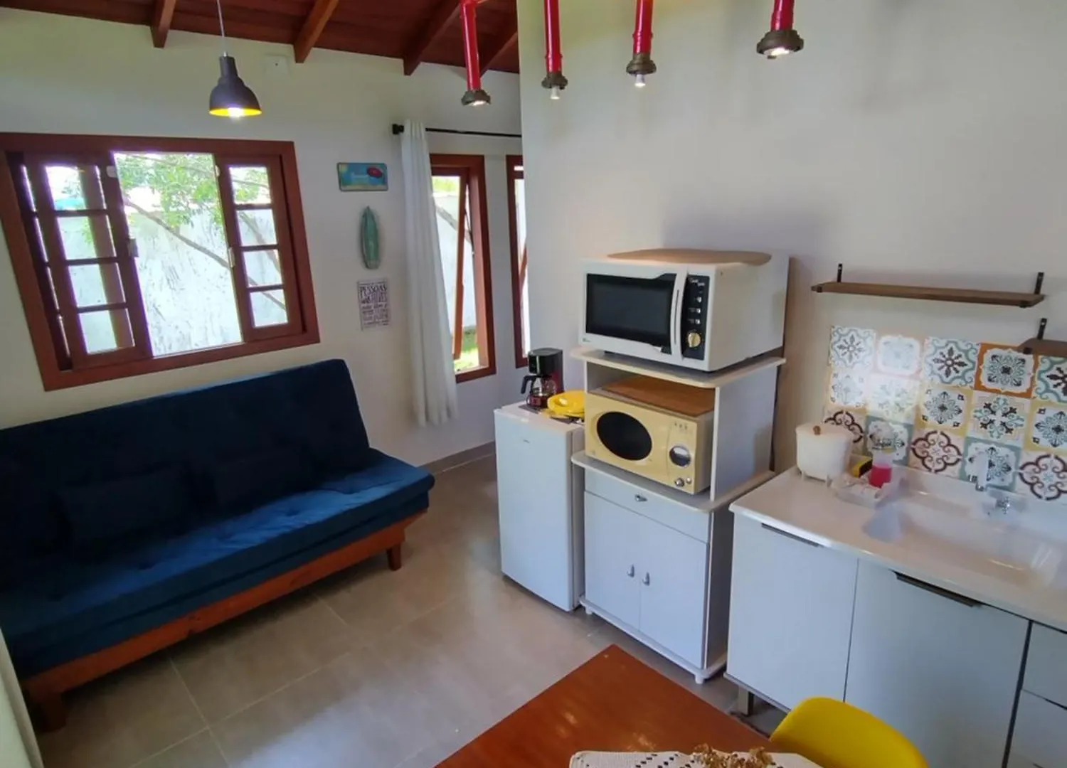 Chale Para Casal No Rio Vermelho-Florianópolis 营地